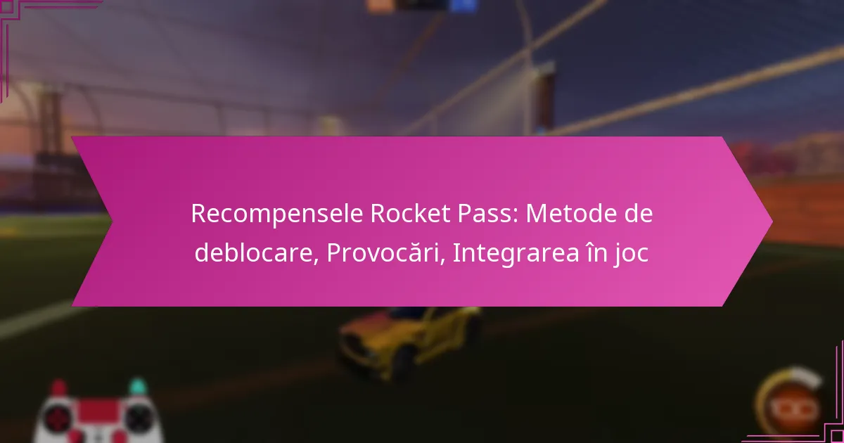 You are currently viewing Recompensele Rocket Pass: Metode de deblocare, Provocări, Integrarea în joc
